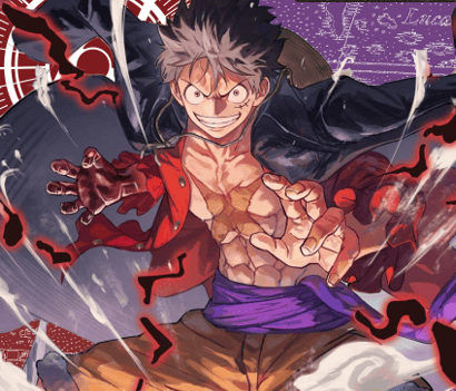 Monkey D. Luffy leader art
